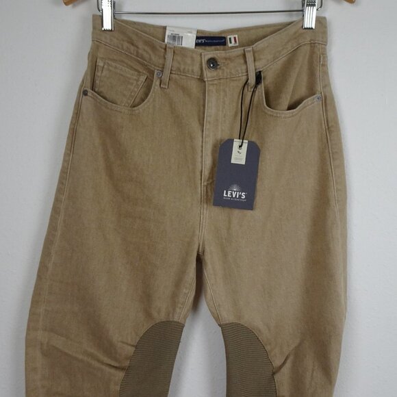 Levi's Made & Crafted Barrel Crop Jeans Women's Size 26 Brown Denim - Picture 2 of 16